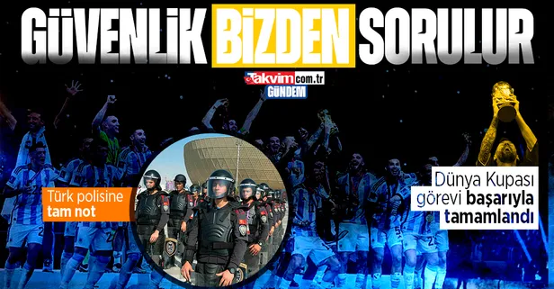 Güvenlik bizden sorulur! Türk polisi, Katar'da görevi başarıyla tamamladı
