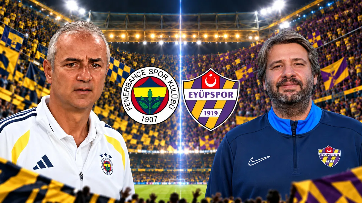 Fenerbahçe'nin Eyüpspor karşısındaki ilk 11'i açıklandı