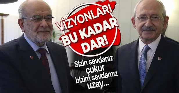 Vizyonları bu kadar dar! Kılıçdaroğlu ve Karamollaoğlu Türkiye’nin uzaya gidemeyeceğini savundu