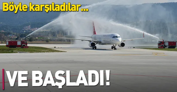 THY'nin İstanbul-Çanakkale uçuşları başladı