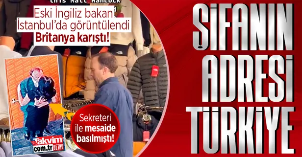 İngiltere'nin eski Sağlık Bakanı Matt Hancock İstanbul'da görüntülendi Britanya karıştı! Sekreteriyle öpüşürken yakalanmıştı