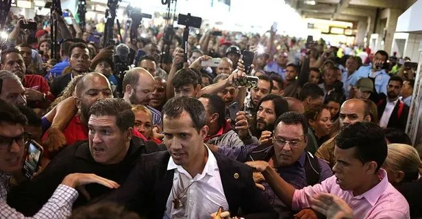 Juan Guaido Venezuela’ya döndü! 19 Ocak’ta ülkeden ayrılmıştı...