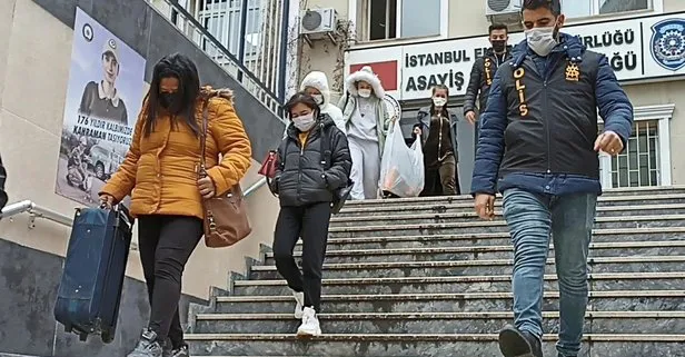 İstanbul merkezli 4 ilde eş zamanlı fuhuş operasyonu: 11’i yabancı uyruklu 33 kadın kurtarıldı