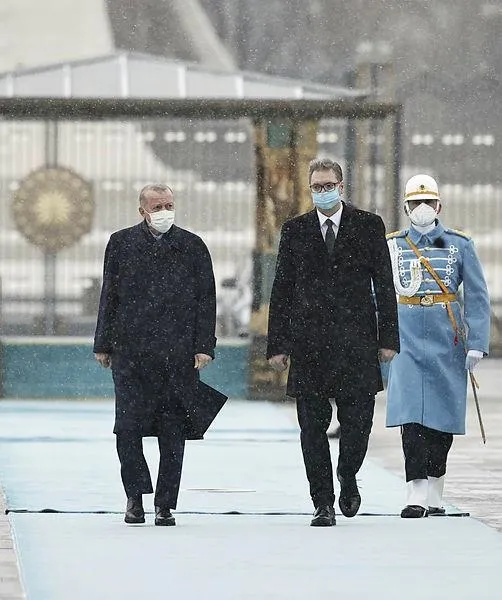 Başkan Erdoğan ve Sırbistan Cumhurbaşkanı Aleksandar Vucic'ten önemli açıklamalar! Bosna Herkes, İsrail, Doğu Akdeniz...-2