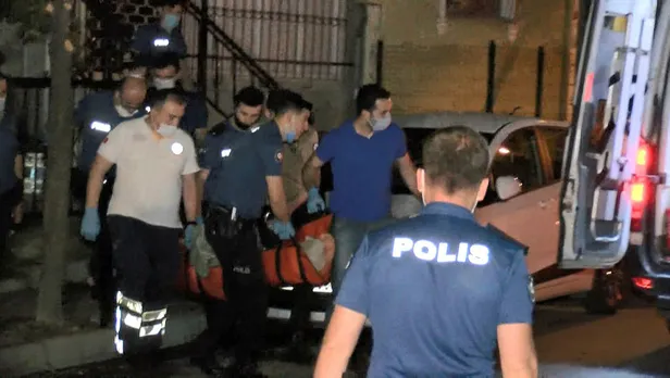 İstanbul Bağcılar'da kocasından şiddet gören kadın pencereden atladı!-1