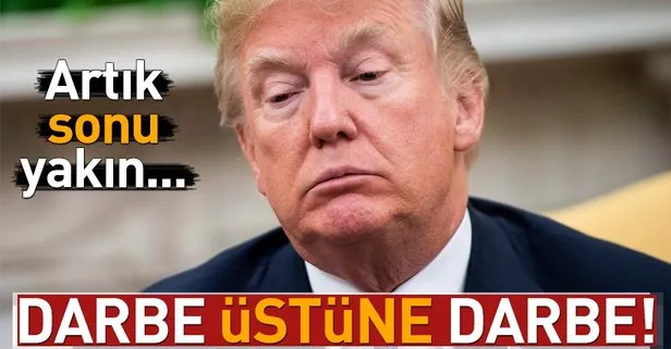 Son dakika: Trump’a şok üstüne şok! Bir darbe daha geldi, artık sonu yakın...