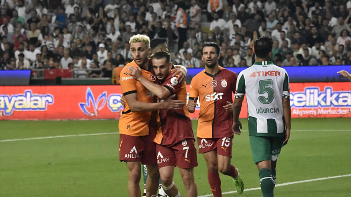 Galatasaray’ın galibiyeti o pankartta! Dikkat çeken kare sonrası muhteşem açılış
