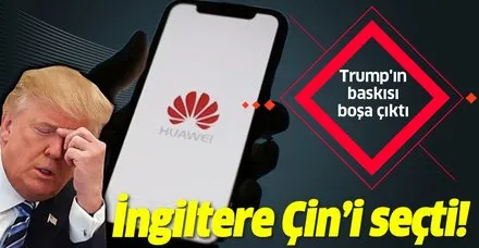 ABD'nin uyarısına rağmen İngiltere'den Huawei'ye stratejik destek!