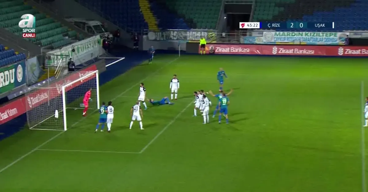 Çaykur Rizespor 2-0 Uşakspor | GOL İZLE