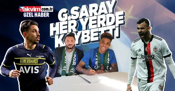 Galatasaray hem ligde hem transferde kaybetti! Muriqi, Mert Hakan Yandaş, İrfan Can, Rosier, Ghezzal ve Fernandes