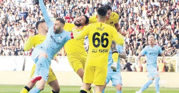 1. Lig playoff yarı final ilk maçında Erzurumspor evinde İstanbulspor’a mağlup oldu