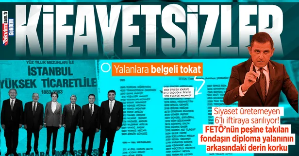 6'lı koalisyonun "diploma" yalanının arkasında yatan derin korku: "Siyaset üretemeyen kifayetsizler"