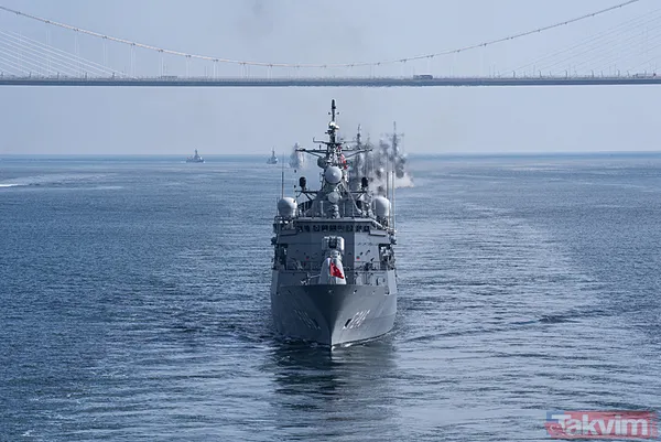 Preveze Deniz Zaferi’nin 486’ncı yıl dönümü: TCG Anadolu ve 15 savaş gemimiz İstanbul Boğazı'ndan geçti - 16