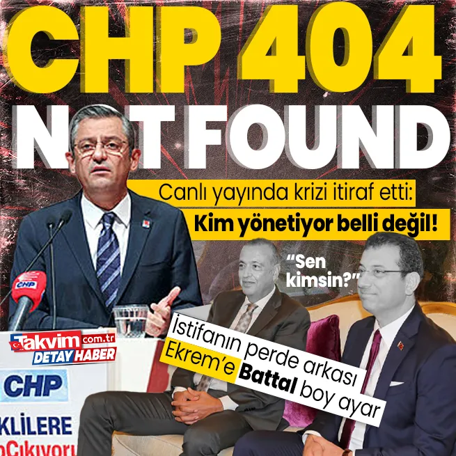 CHPde sistem kilitlendi! Özgür Özel, PM ve MYK, Saraçhane karşısında işlevsiz kaldı: İlgezdiden İmamoğluna Sen kimsin ayarı