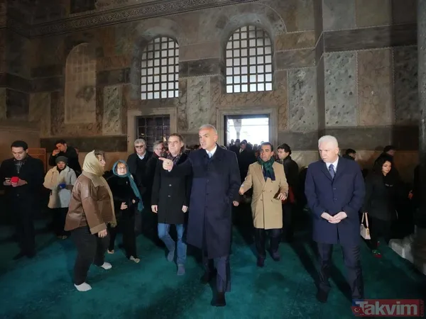 En kapsamlı restorasyon! Bakan Ersoy açıkladı: Ayasofya'da 7 tünel hattını da belgeledik - 15