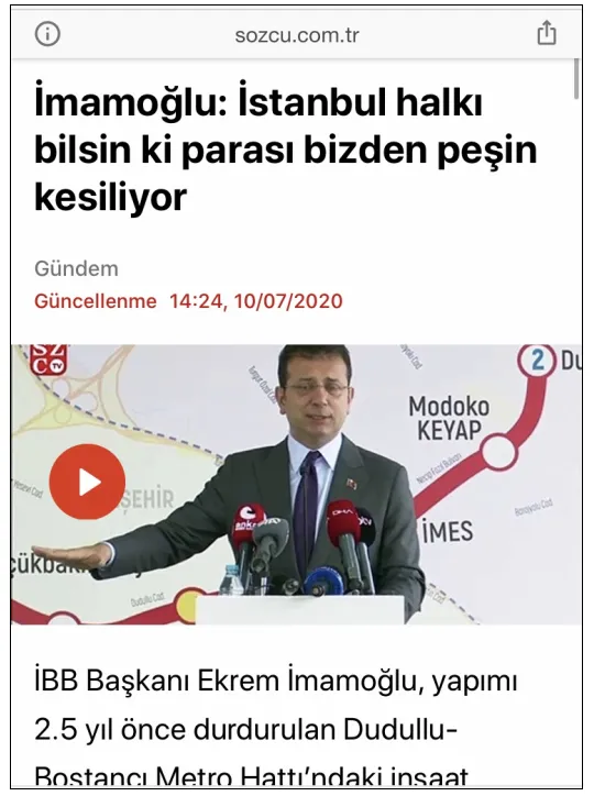 Ulaştırma ve Altyapı Bakanlığı Altyapı Yatırımları Genel Müdürü Yalçın Eyigün, “Metro hatlarındaki kesinti” iddiasını yalanladı-3