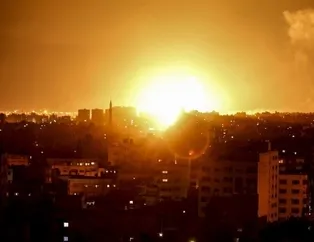 İsrail'den Gazze'ye 80 hava saldırısı