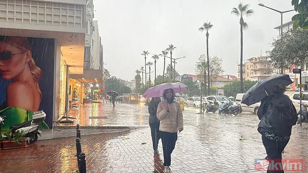 Meteoroloji'den 22 ile sarı kod: Sağanak, kar, fırtına birlikte geliyor! Akdeniz sistemi devrede - 15