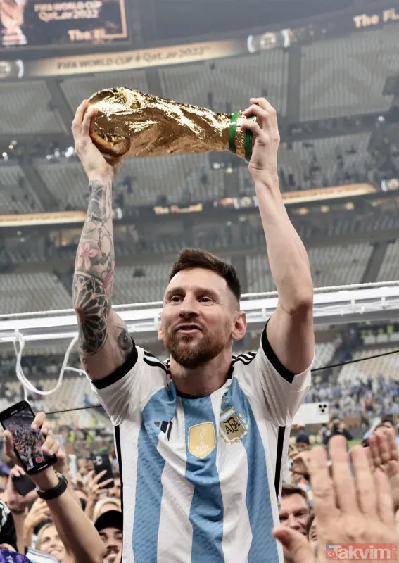 Arjantin Dünya Kupası'nı kazanırken Lionel Messi yine rekorları alt üst etti - 6