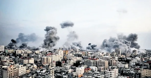 Terörist İsrail Gazze'de yüzyılın soykırımını gerçekleştirdi!