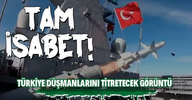 Gücümüze güç katacak! Roketsan’ın geliştirdiği uzun menzilli gemisavar füzesi Atmaca Sinop’ta test edildi