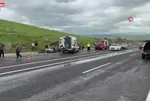 Elazığ’da feci kaza: 1 ölü 3 yaralı