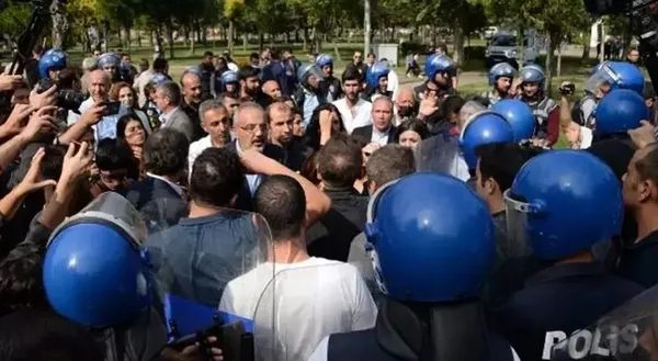 Emniyet amirinden Abdullah Öcalan yürüyüşü yapan HDP'li vekillere zor soru: İçişleri Bakanlığı saldırısının sorumlusu kim?-2