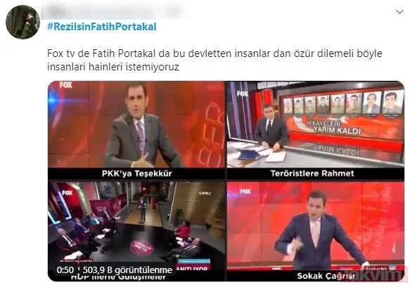 ABD beslemesi Fatih Portakal'a tepkiler büyüyor! #rezilsinFatihPortakal - 10