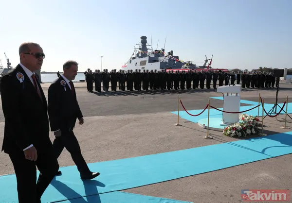 Başkan Erdoğan TCG Burgazada'nın teslim törenine katıldı - 21