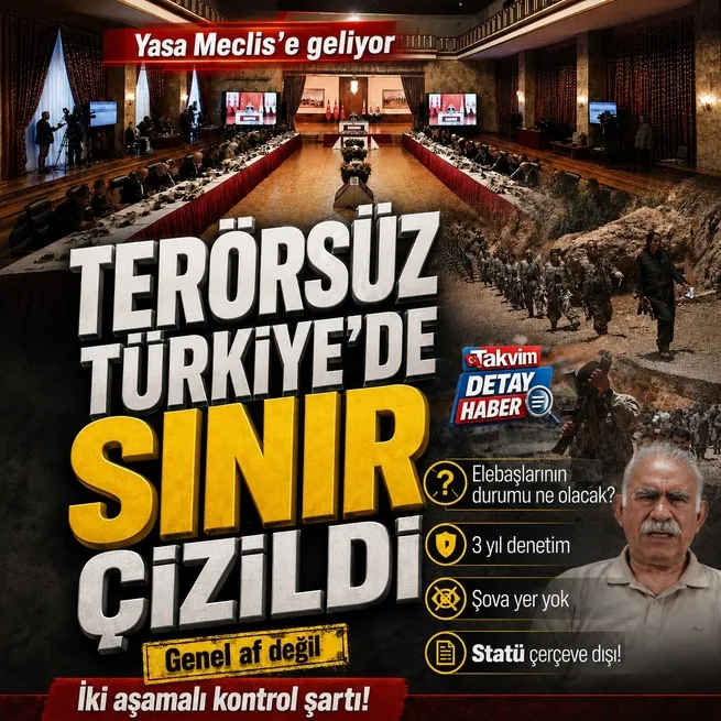 Terörsüz Türkiye yasasında sınır çizildi! Ne zaman Meclise sunulacak? Statü çerçeve dışı