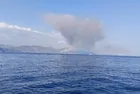 Alevler sarp araziyi sardı! Marmaris Kabakargı Koyu’nda orman yangını