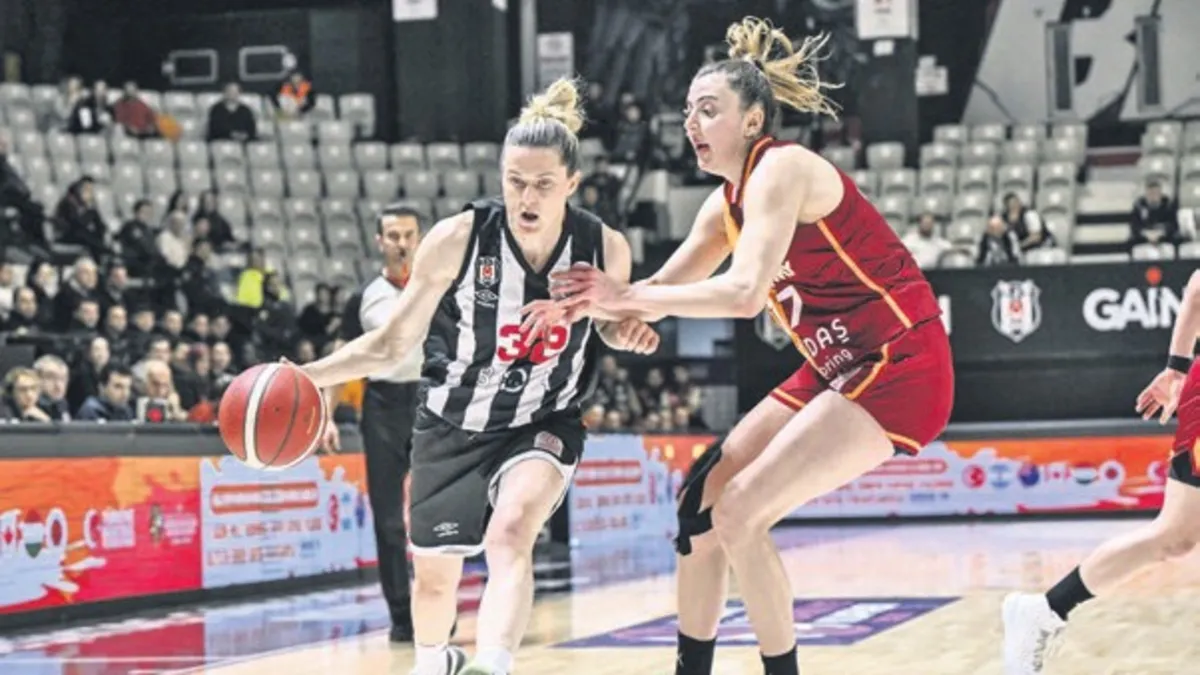 Galatasaray Çağdaş son periyotta yıktı: Beşiktaş’ı deplasmanda devirdi