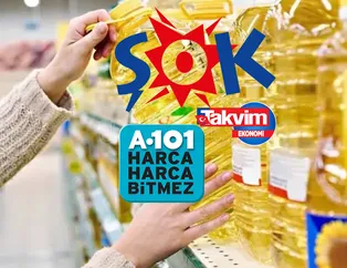 ŞOK ve A101’de Ayçiçek yağı dopingi!