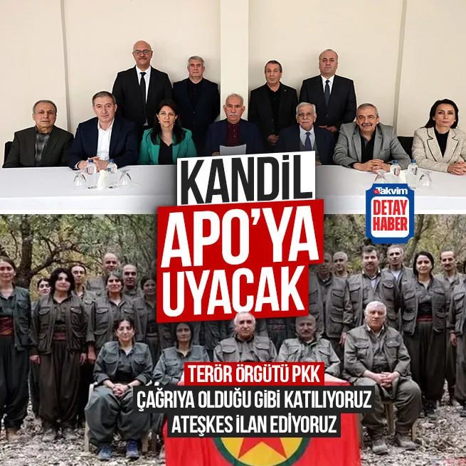 Elebaşı Abdullah Öcalanın çağrısı sonrası PKKdan karar: Bugünden geçerli olmak üzere ateşkes ilan ediyoruz