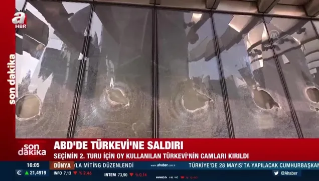 New York'ta Türkevi'ne saldırı | Video
