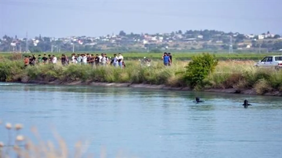 Serinlemek için kanala girdi canından oldu! Adana'da 18 yaşındaki gençten haber alınamıyor!