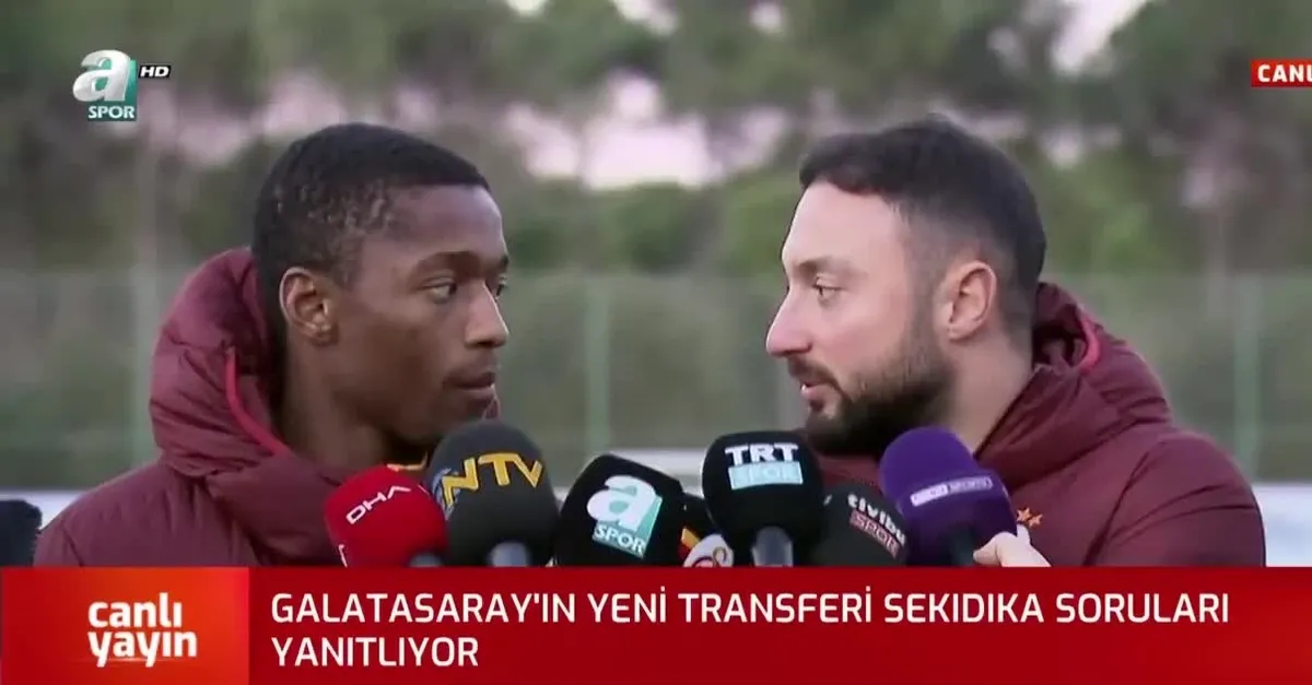 Galatasaray'ın yeni transferi Jesse Sekidika'dan flaş Fatih Terim açıklaması