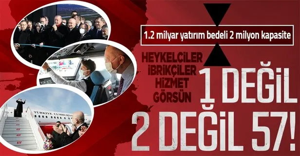 Tokat Yeni Havalimanı Başkan Recep Tayyip Erdoğan’ın katılımıyla açıldı! Erdoğan’dan önemli açıklamalar