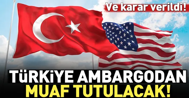 Son dakika: Türkiye İran'a ambargodan muaf