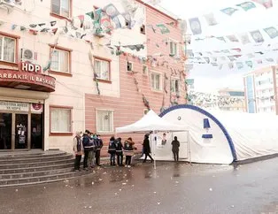 Diyarbakır’da HDP binası boşaltıldı