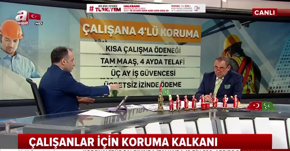 Çalışana 4’lü koruma!