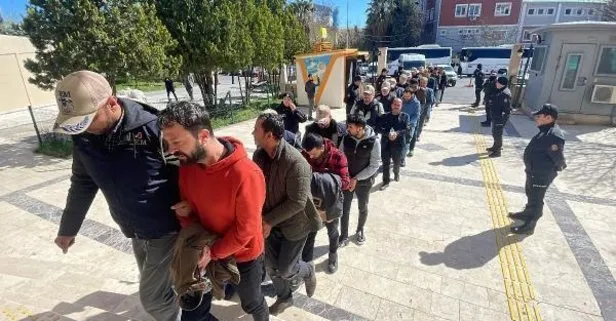 Şanlıurfa’da terör operasyonunda 23 tutuklama