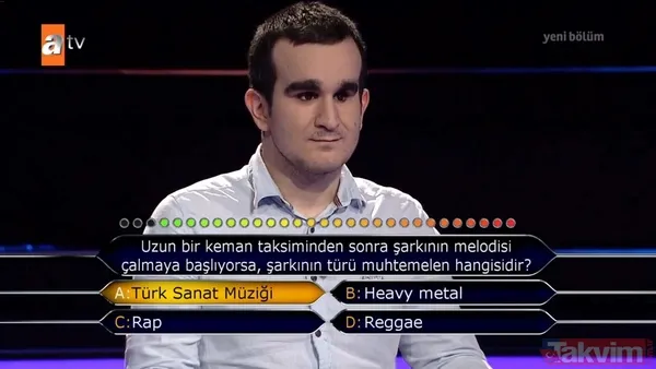 Helal olsun gönül gözüyle görenlere! Kim Milyoner Olmak İster'de geceye Mustafa Keskin damgası - 22