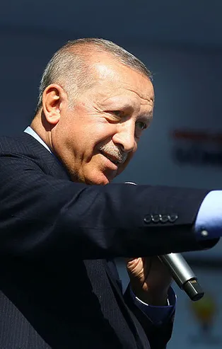 Başkan Erdoğan'a Konya'da sevgi seli