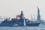 TCG Oruçreis ABD’nin 250. kuruluş yılı kutlamaları için New York Limanı’na demirledi