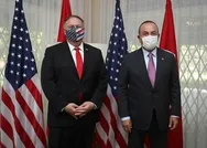 Dışişleri Bakanı Mevlüt Çavuşoğlu, ABD Dışişleri Bakanı Mike Pompeo ile görüştü