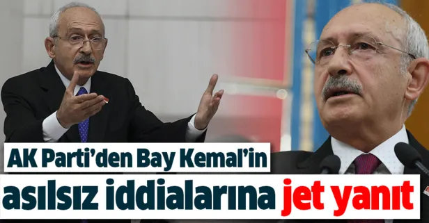 AK Parti’den Kılıçdaroğlu’nun TBMM’yi karıştıran iddialarına jet yanıt