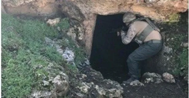 Şırnak İdil’de PKK’lıların kullandığı mağaralar kullanılamaz hale getirildi