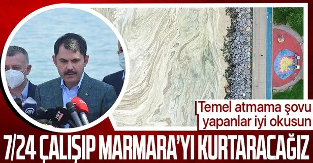 SON DAKİKA! Marmara’daki deniz salyası müsilaj sorunu nasıl çözülecek? Bakan Kurum’dan kritik açıklama