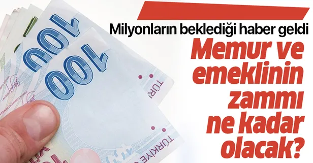 2021 memur ve emeklinin zam oranı belli oldu mu? SSK ve Bağ-Kur emekli maaşı zam oranı ne kadar olacak?